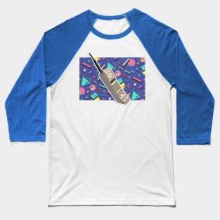 80s Brick Phone Baseball T-Shirt